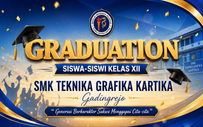 Graduation, Siswa-Siswi Kelas XII, SMK Teknika Grafika Kartika