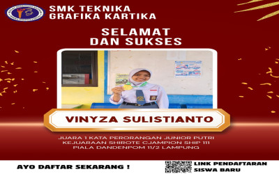 SMK Teknika Grafika Kartika Raih Prestasi Gemilang di Kejuaraan Shirote Championship III